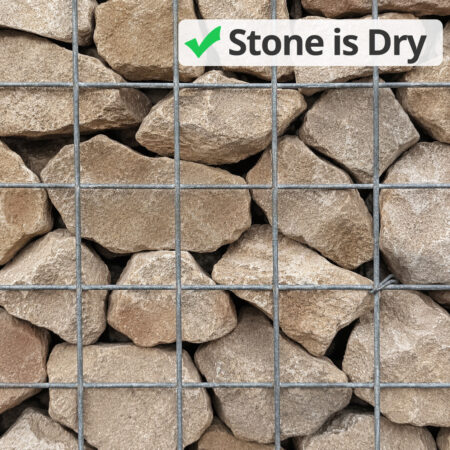 Gritstone for Gabions